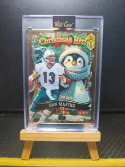 2025 Wild Card Holiday Hits Multi-Sport Premium Auto Edition Dan Marino True 1/1 - Image 1