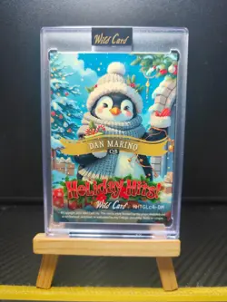 2025 Wild Card Holiday Hits Multi-Sport Premium Auto Edition Dan Marino True 1/1 - Image 2