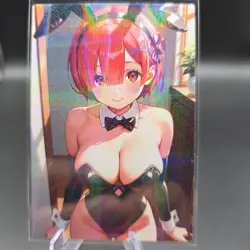 Ram Re Zero Anime Waifu Card Doujin ACG Goddess Holo - Image 2