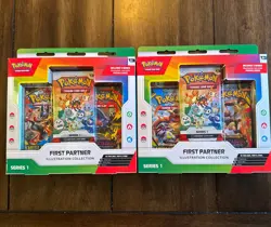 2 NEW Pokemon First Partner Series 1 Illustration Collection - Image 3