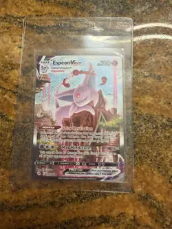 Pokemon TCG Espeon VMAX Holo Ultra Rare from Fusion Strike Near Mint 🔥￼ - Image 1