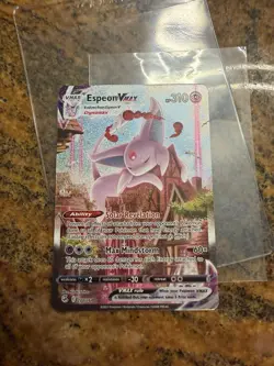 Pokemon TCG Espeon VMAX Holo Ultra Rare from Fusion Strike Near Mint 🔥￼ - Image 3
