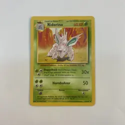 Nidorino - Pokemon TCG Karte - Base Set 1. Edition - 37/102 - 1999 - Deutsch - Image 1