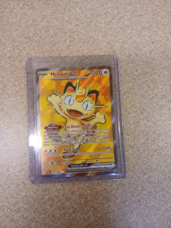 POKEMON MEOWTH EX FULL ART# 107/088 MEGA EVOLUTION PERFECT ORDER NM-M - Image 4