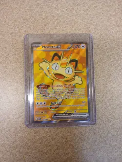 POKEMON MEOWTH EX FULL ART# 107/088 MEGA EVOLUTION PERFECT ORDER NM-M - Image 5