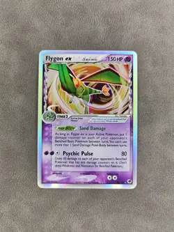 Pokemon TCG Flygon ex (Delta Species) 92/101 Holo EX Dragon Frontiers - LP - Image 1