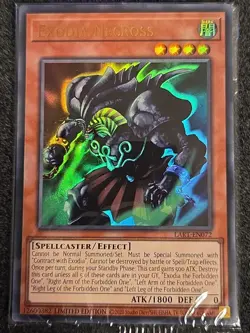 Yugioh Exodia Necross LART-EN072 Ultra Rare Lost Art Promo SEALED - Image 1