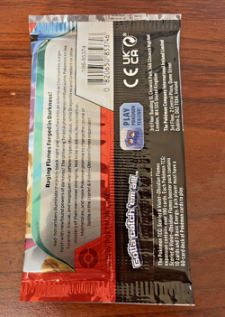 SEALED Pokemon Booster Pack- Scarlet & Violet: Obsidian Flames 2023 - Image 2