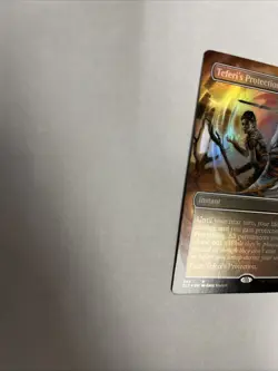 Teferi’s Protection Borderless Foil Card #343 MTG LP - Image 5