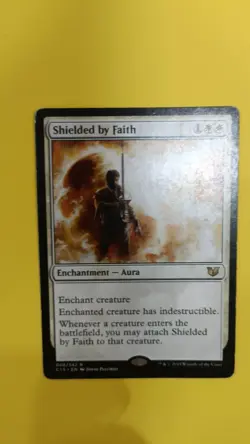 Magic The Gathering COMMANDER 2015 C15 SHIELDED BY FAITH - Image 1