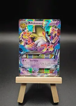Mega Alakazam EX 26/124 – Fates Collide – Holo Pokemon Card – NM - Image 1