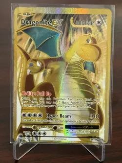Pokemon Dragonite EX (Full Art) 106/108 Evolutions Holo NM Clean - Image 1