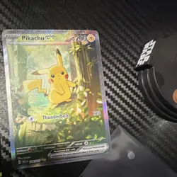 Pokemon Pikachu EX Holo 276/217 ASC Set 200 HP 120 Attack Lightning Card - Image 1