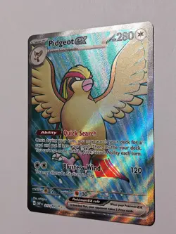 Pidgeot ex 217/197 Ultra Rare Obsidian Flames Pokemon NM/M - Image 3