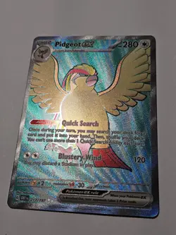 Pidgeot ex 217/197 Ultra Rare Obsidian Flames Pokemon NM/M - Image 5