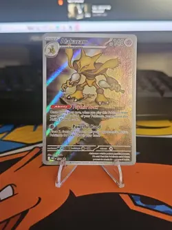 Pokemon Alakazam TCG Mega Evolution ETB Promo Factory Sealed - Image 2