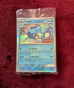 Pokemon Prerelease Obsidian Flames Staff Promo Sealed Pack (4 cards per pack) - Image 1