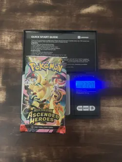 Extremely Heavy Pokemon Ascended Heroes Booster Pack (23G+) POTENTIAL GOD PACKUU - Image 1