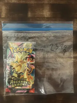 Extremely Heavy Pokemon Ascended Heroes Booster Pack (23G+) POTENTIAL GOD PACKUU - Image 2