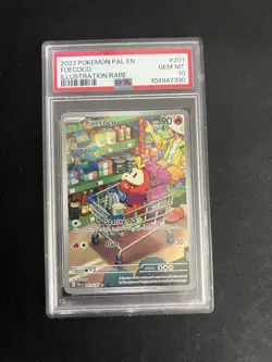 2023 POKEMON PAL EN-PALDEA EVOLVED ILLUSTRATION RARE #201 FUECOCO PSA 10 - Image 1