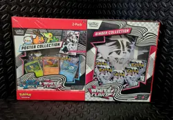 Pokemon Black Bolt White Flare Binder Collection Sealed - Image 1