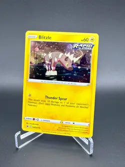 Blitzle LP SWSH173 🌀 HD Swirl - Holo Promo Pokemon - Image 1