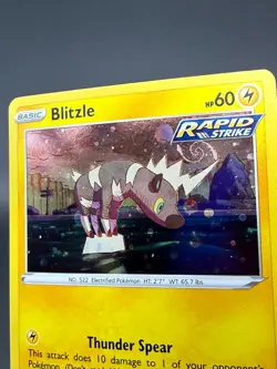 Blitzle LP SWSH173 🌀 HD Swirl - Holo Promo Pokemon - Image 3