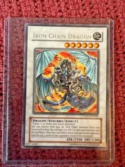 Yugioh Iron Chain Dragon CSOC-EN040 - Image 1
