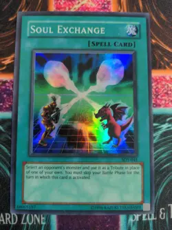 Yu-Gi-Oh! Soul Exchange SDY-041 Unlimited Super Rare MP - Image 1