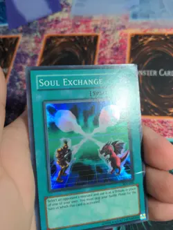 Yu-Gi-Oh! Soul Exchange SDY-041 Unlimited Super Rare MP - Image 3