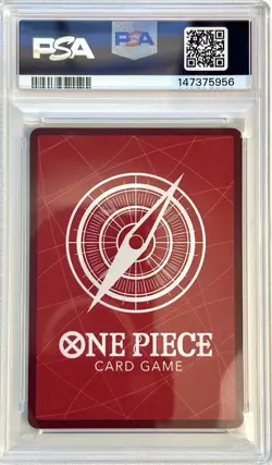 2025 ONE PIECE BUGGY OP09-042 2ND ANNIVERSARY FOIL LEADER PSA 9 ENGLISH - Image 2