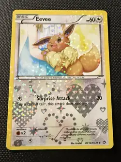 Pokemon TCG - Eevee RC14/RC25 Legendary Treasures: Radiant Collection Holo NM - Image 1
