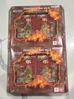 One Piece Illustration Box Vol.5 English - 2 Boxes - NEW / SEALED - Image 1