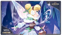 Tinker Bell - Snowflake Collector | Playmat Winterspell Championship | Lorcana - Image 2