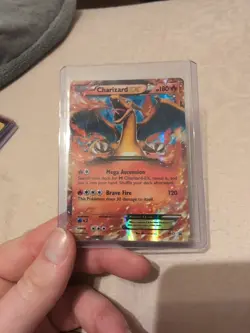 Pokemon TCG Charizard EX Black Star Promos Holo Card XY17 - Image 1