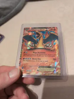Pokemon TCG Charizard EX Black Star Promos Holo Card XY17 - Image 2