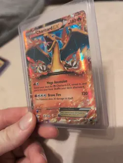 Pokemon TCG Charizard EX Black Star Promos Holo Card XY17 - Image 3