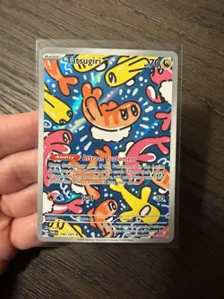 Tatsugiri 186/167 Illustration Rare Twilight Masquerade Pokemon Card NM - Image 1