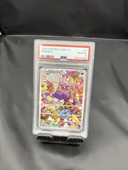 Pokemon Morpeko CBB3 CS PSA 10 GEM MT Graded Card 07 2025 Pokemon TCG 70 HP 70 - Image 1