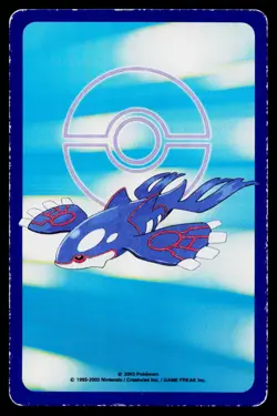 Gyarados Jack of Diamonds Kyogre Deck Playing Card Heavily Played - Image 2