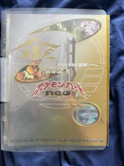 Neo Premium File 1 Neo Genesis Promo Old Back Japanese Pokemon Card 1999 - Image 3