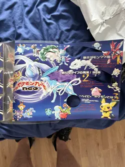 Neo Premium File 1 Neo Genesis Promo Old Back Japanese Pokemon Card 1999 - Image 4