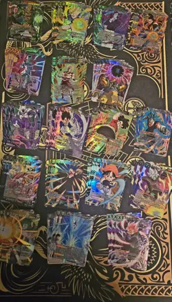 Dragon Ball Card Game Masters: Fearsome Rivals Super Rare Lot (61 Cards) - Image 1