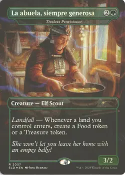 MTG La abuela siempre generosa - Tireless Provisioner (2057) Foil Secret Lair NM - Image 1
