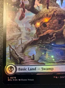 Swamp (Full Art) 0276 Foil Land Lorwyn Eclipsed Magic: The Gathering - Image 4