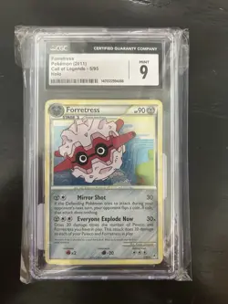 Pokemon CGC 9 Forretress 5/95 Holo Rare Call of Legends 2011 - Image 1