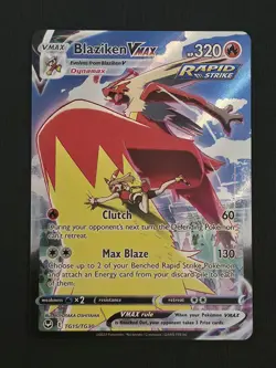 Pokemon Silver Tempest Trainer Gallery Blaziken TG15/TG30 Ultra Rare - Image 2