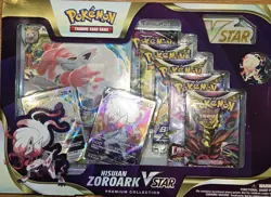 Pokemon TCG Hisuian Zoroark VSTAR Premium Collection Box |BRAND NEW SEALED - Image 1