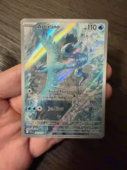 Articuno 161/159 Illustration Rare Pokemon TCG Journey Together NM - Image 1