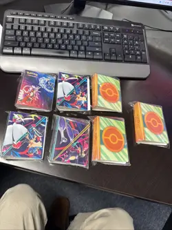 Lot Of 7 Pokemon Mini Binders New Sealed Mixed Lot Free Ship - Image 1